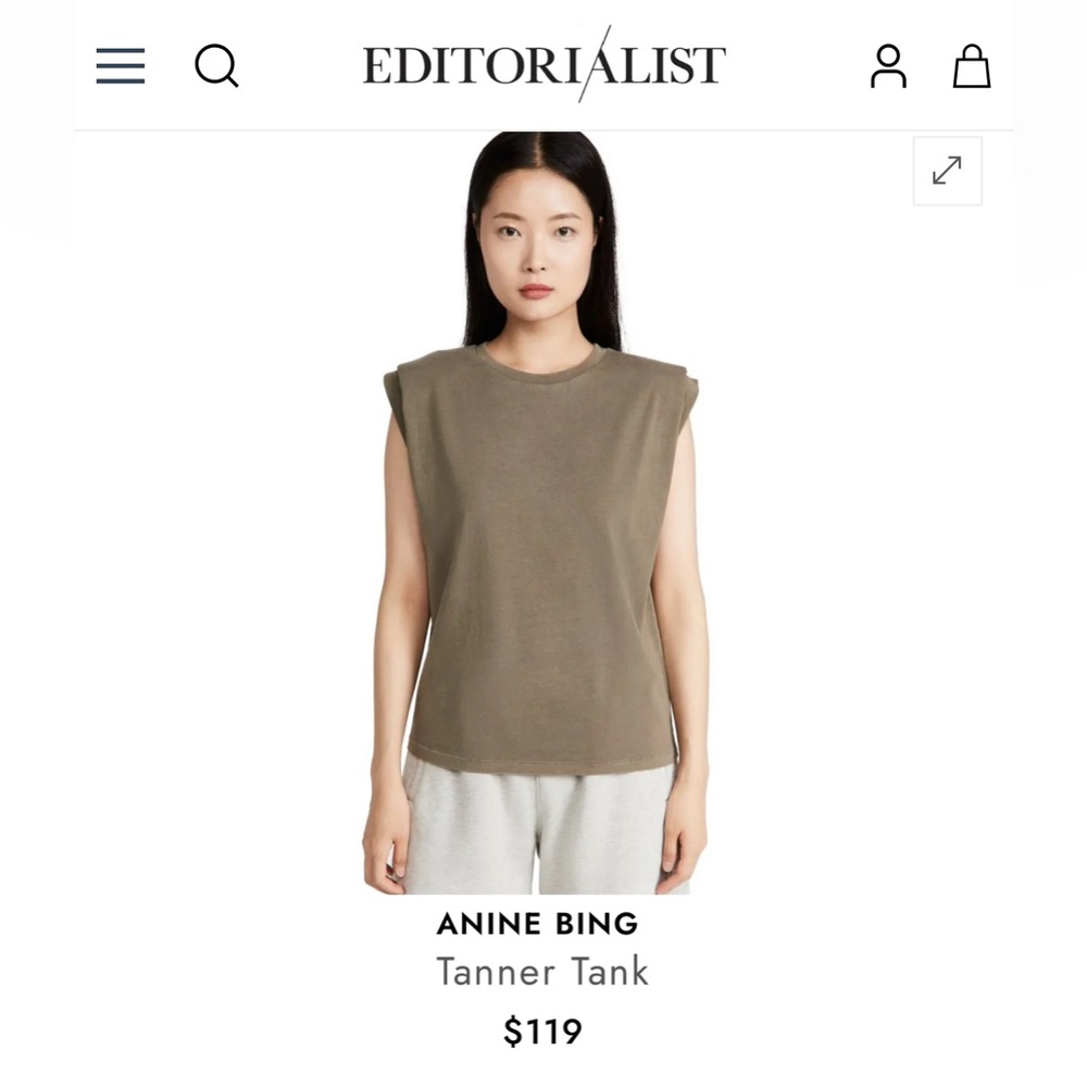 Anine Bing Tanner tank